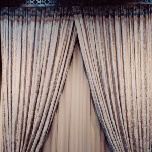 FloraSync-Motorized-Curtain -Grey-Elegance-with-Automated-Precision-UAE