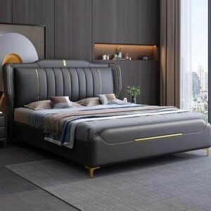 crest-luxe-dual-step-upholstered-bed-in-UAE